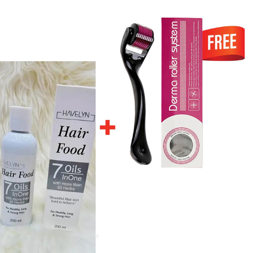 Derma Roller & Hair Oil